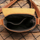 Mikkel™ | Mini Bolsa de Ombro em Couro