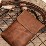 Mikkel™ | Mini Bolsa de Ombro em Couro