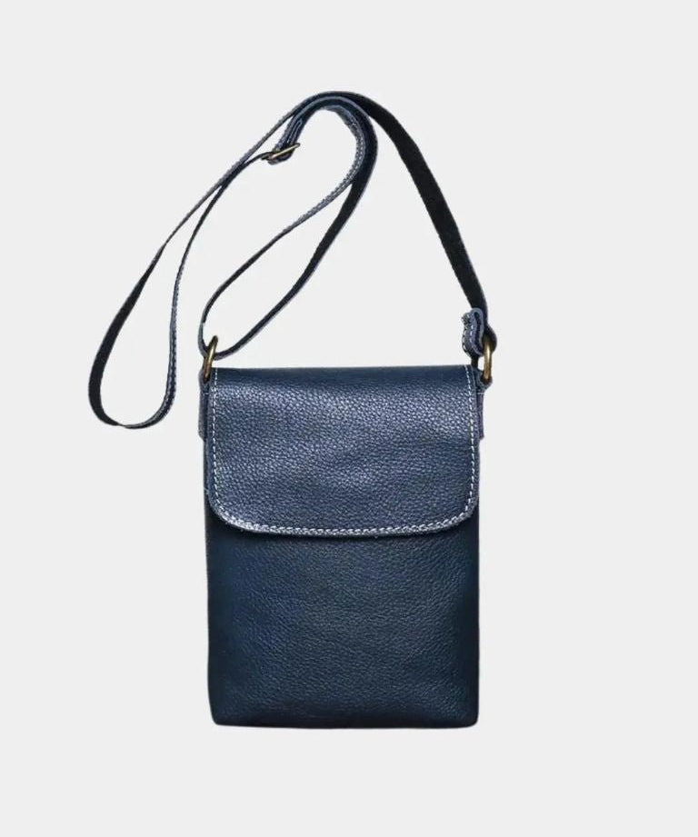 Mikkel™ | Mini Bolsa de Ombro em Couro