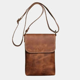 Mikkel™ | Mini Bolsa de Ombro em Couro