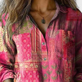 Mille | Blusa vintage com padrão