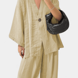 Millea | Conjunto de manga longa