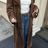 Mille™ | Elegante casaco de camurça