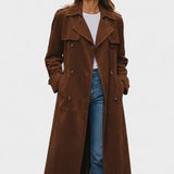 Mille™ | Elegante casaco de camurça