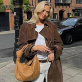 Mille™ | Elegante casaco de camurça