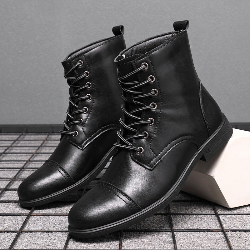 Morgan™ | Botas de Imitação de Couro