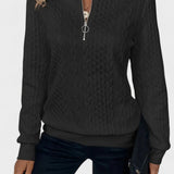 Nela™ | Sweatshirt com fecho para mulheres