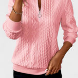 Nela™ | Sweatshirt com fecho para mulheres