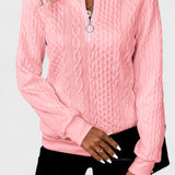 Nela™ | Sweatshirt com fecho para mulheres