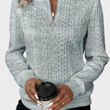 Nela™ | Sweatshirt com fecho para mulheres