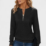 Nela™ | Sweatshirt com fecho para mulheres