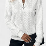 Nela™ | Sweatshirt com fecho para mulheres