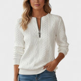 Nela™ | Sweatshirt com fecho para mulheres