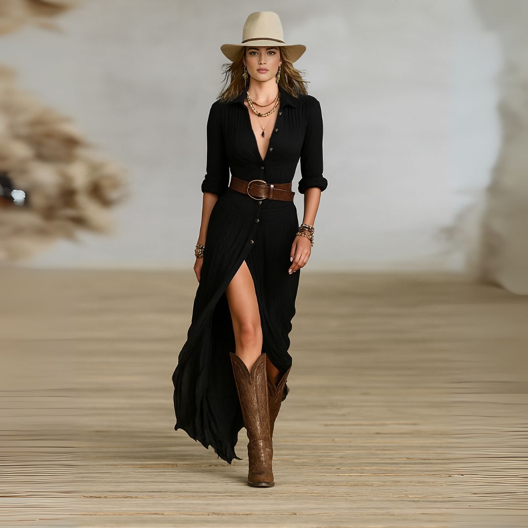 Hayley – Vestido com Cinto