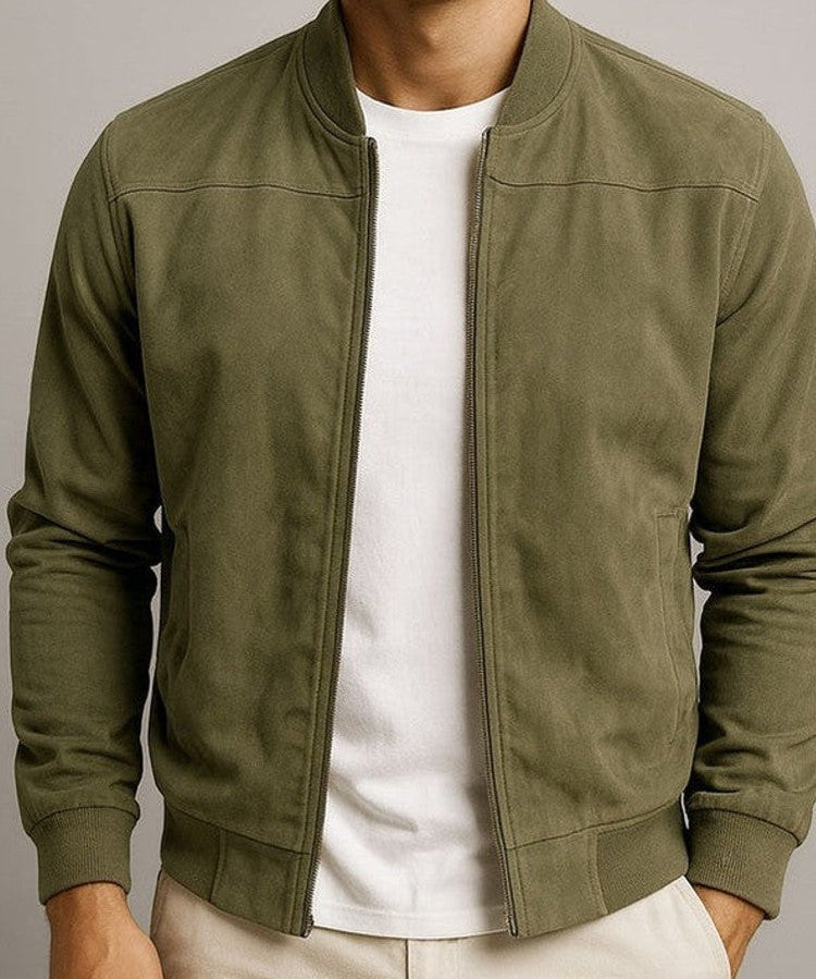 Nikolaj™ | Casaco de Camurça Urbano Clássico