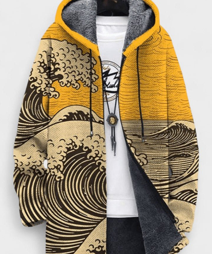 Nikola™ | Cardigan de luxo artístico