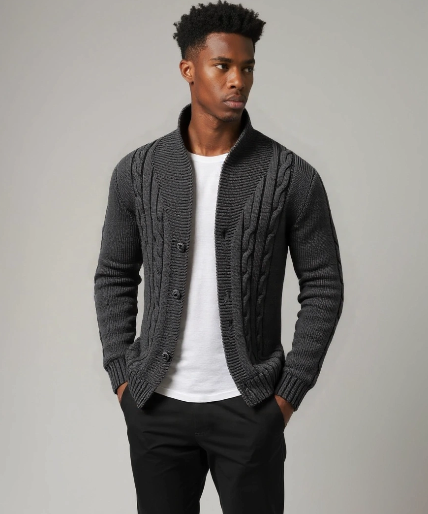 Noah™ | Cardigan Elegante para Homens