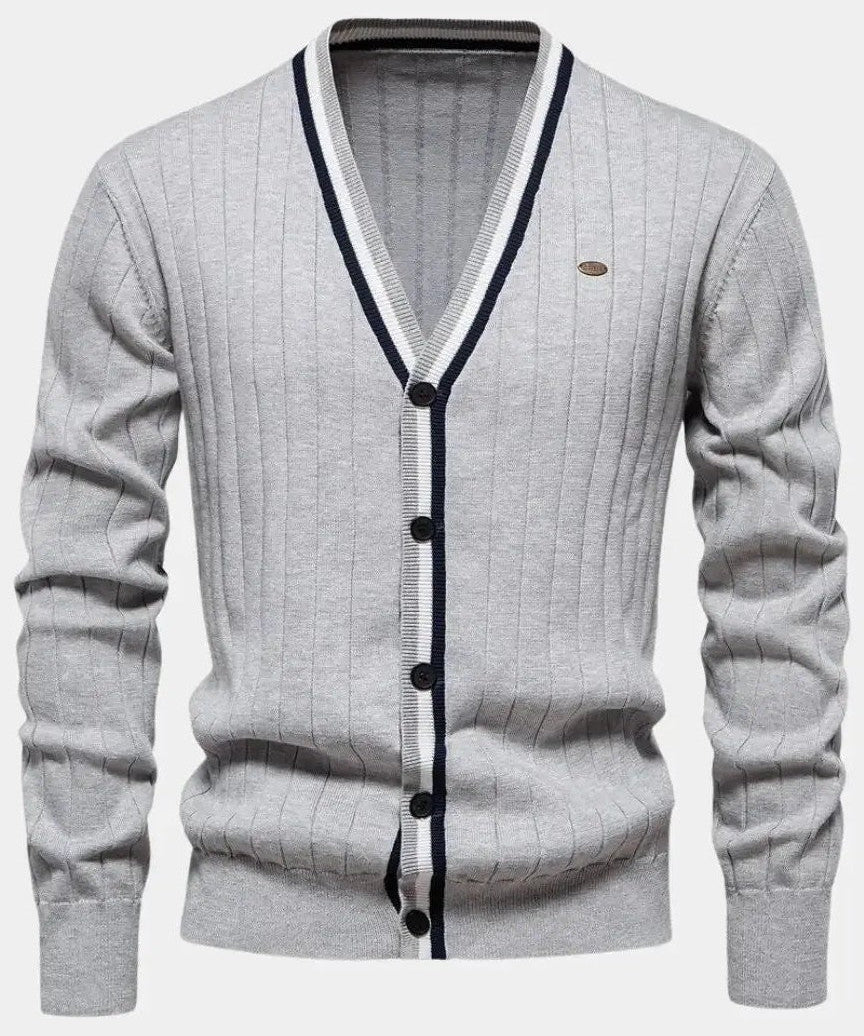 Oliver™ | Sweater de Algodão com Botões