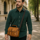 Oliver™ | Bolsa de Ombro Retangular Retro