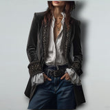 Marta - Casaco Elegante com Detalhes Sofisticados