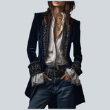 Marta - Casaco Elegante com Detalhes Sofisticados