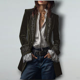 Marta - Casaco Elegante com Detalhes Sofisticados