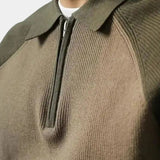 Peter™ | Sweatshirt com Zíper e Mangas Raglan