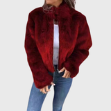 Sofia - Jaqueta térmica feminina Teddy Fleece