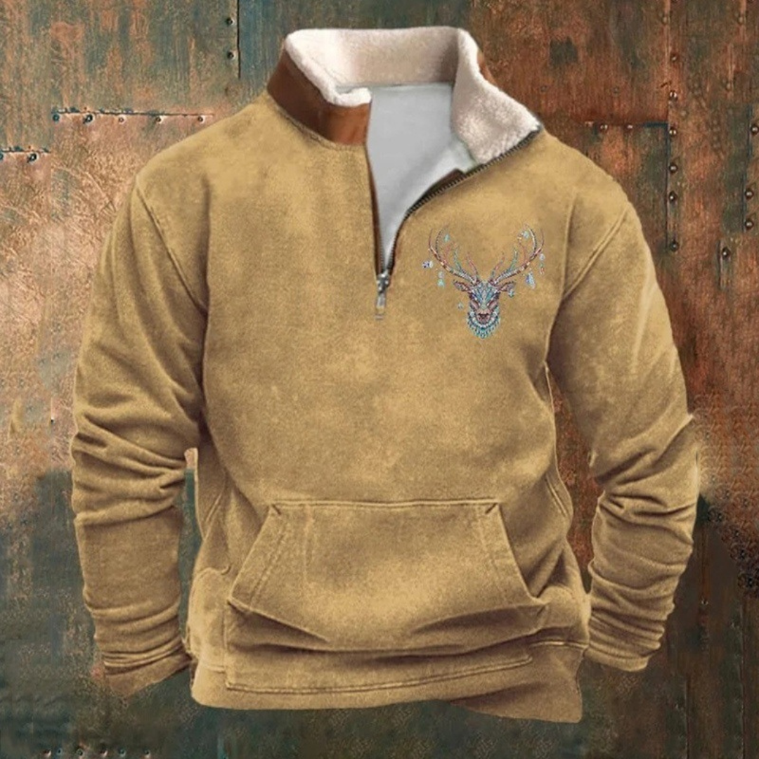 Pierre - Stylish Zip Sweatshirt