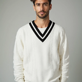 Poul™ | Malha com Decote em V