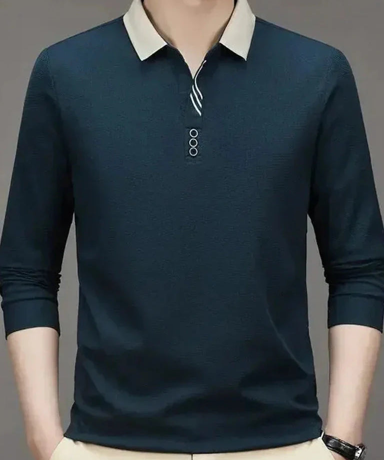 René™ | Polo Elegante de Manga Longa