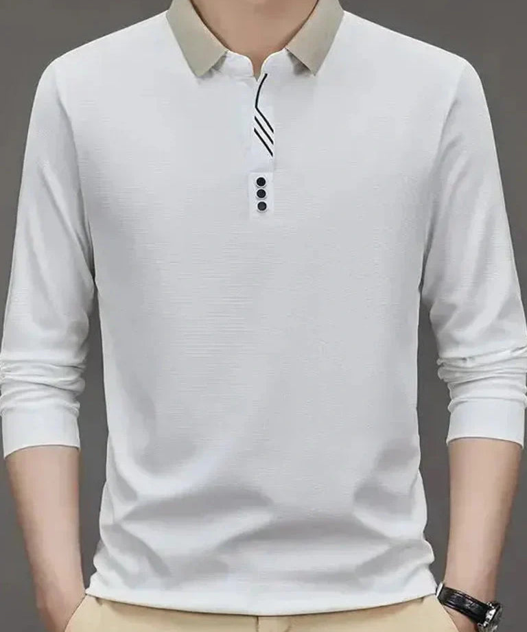 René™ | Polo Elegante de Manga Longa