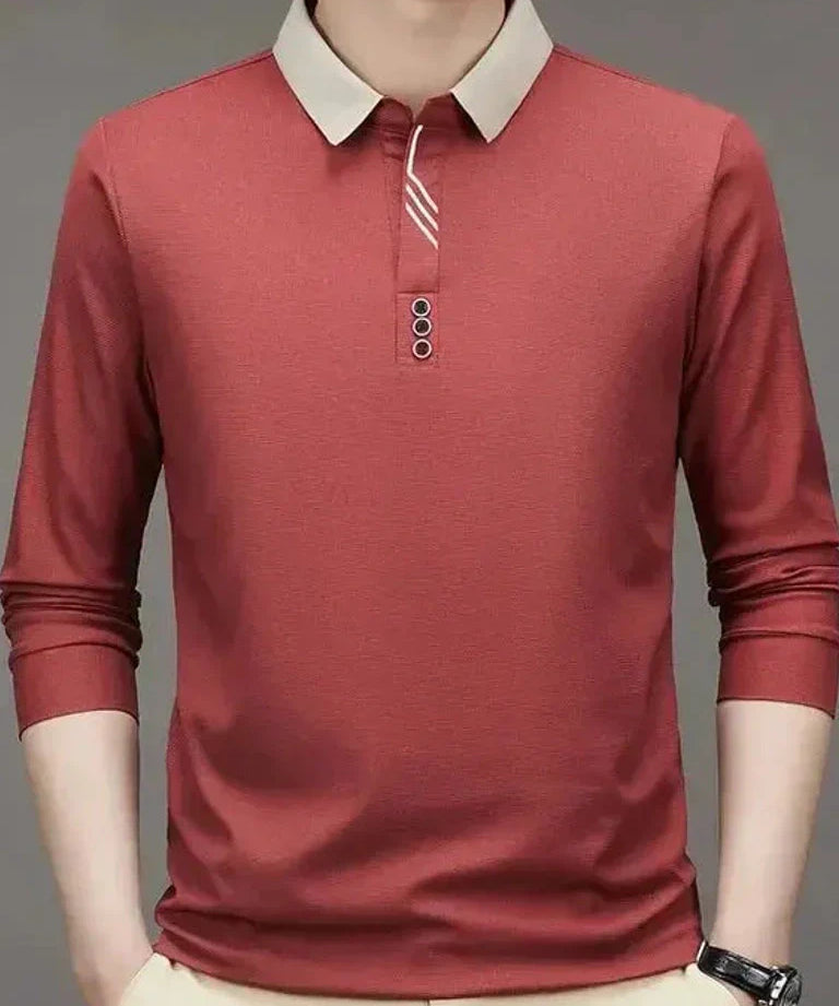 René™ | Polo Elegante de Manga Longa