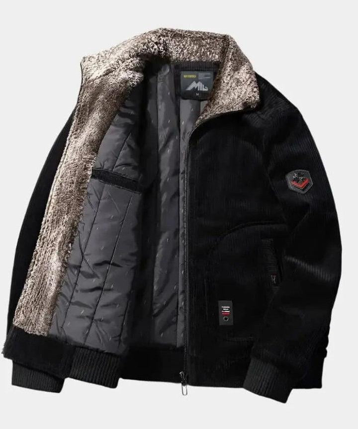 Rib™ | Casaco Térmico em Veludo