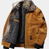 Rib™ | Casaco Térmico em Veludo