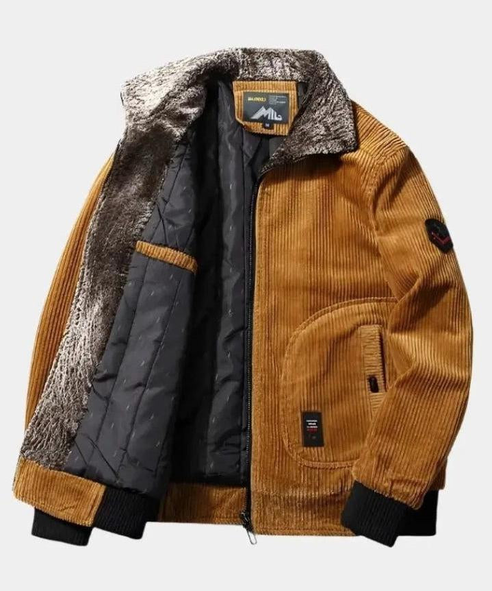 Rib™ | Casaco Térmico em Veludo