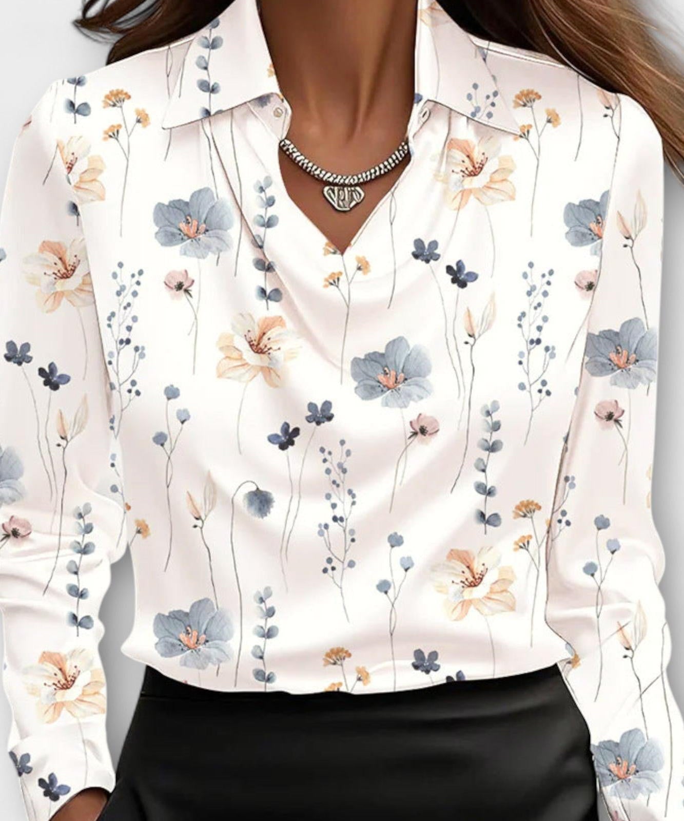 Ronja | Blusa de Cetim