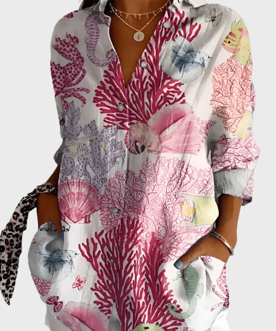 Rosa | Camisa Floral