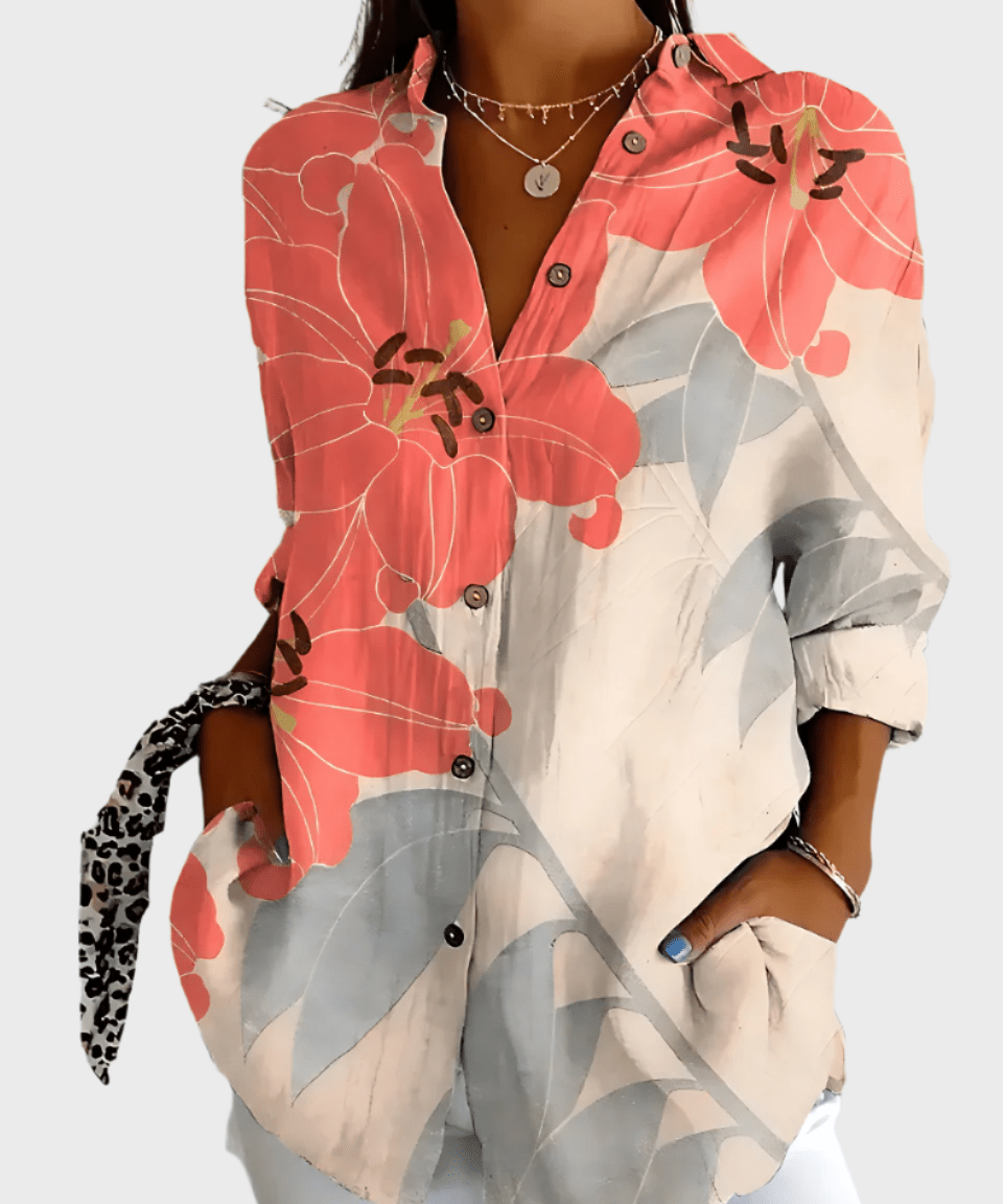 Rosa | Camisa Floral