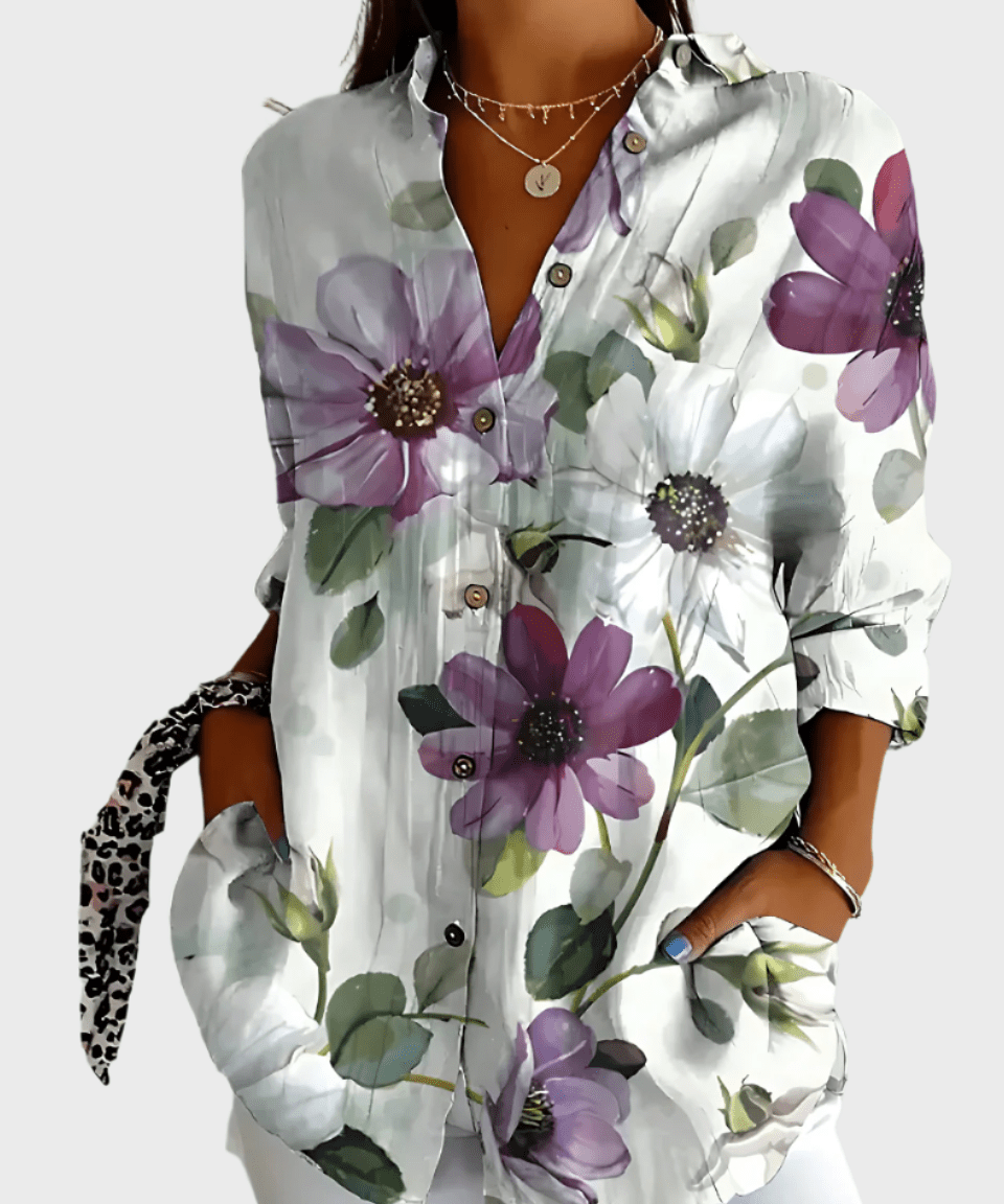 Rosa | Camisa Floral