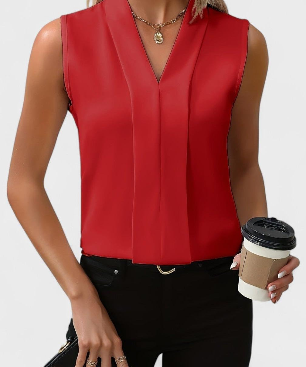 Rosa | Top de decote em V