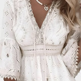 Vestido Curto Boho de Verão