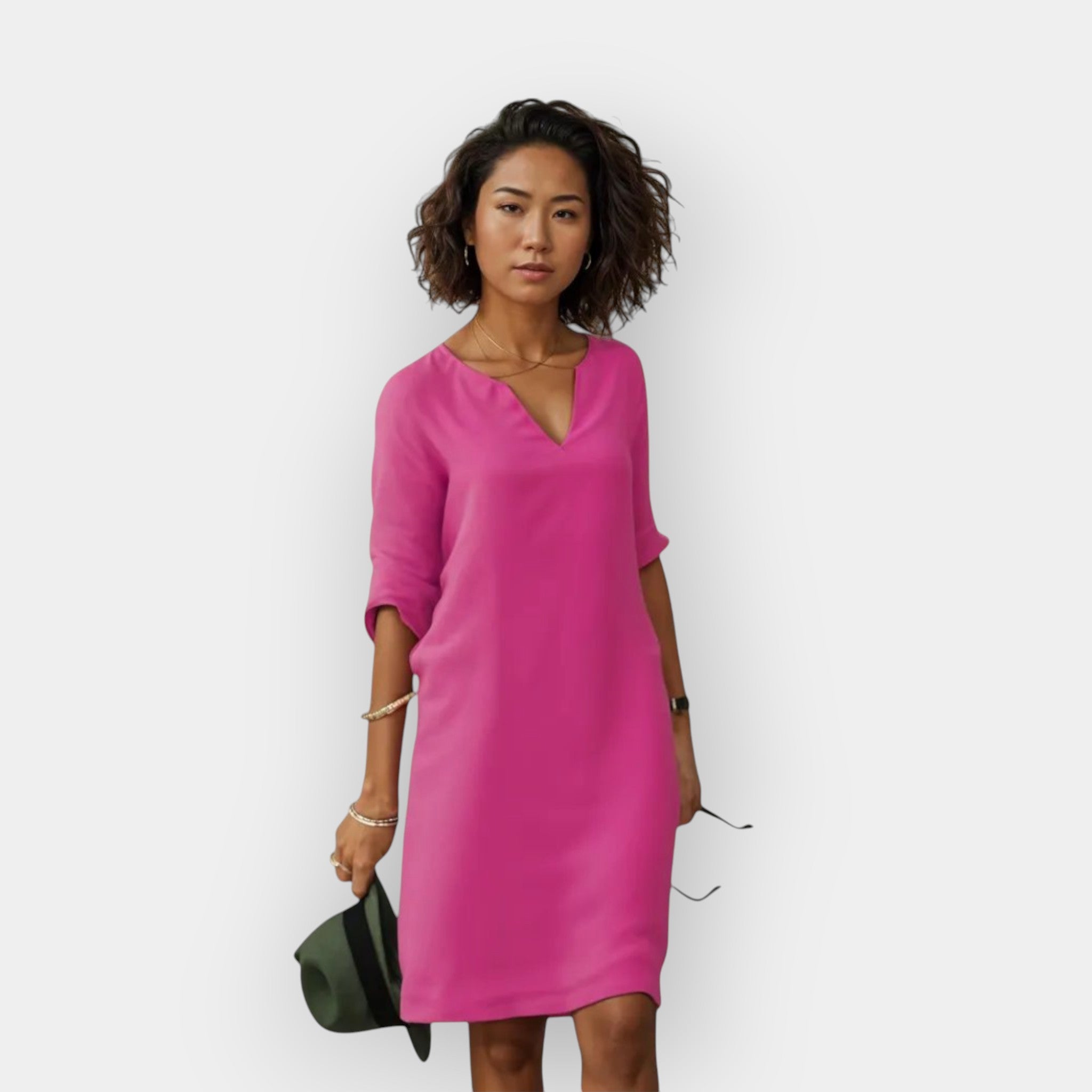 Vestido de Verão Brilhante