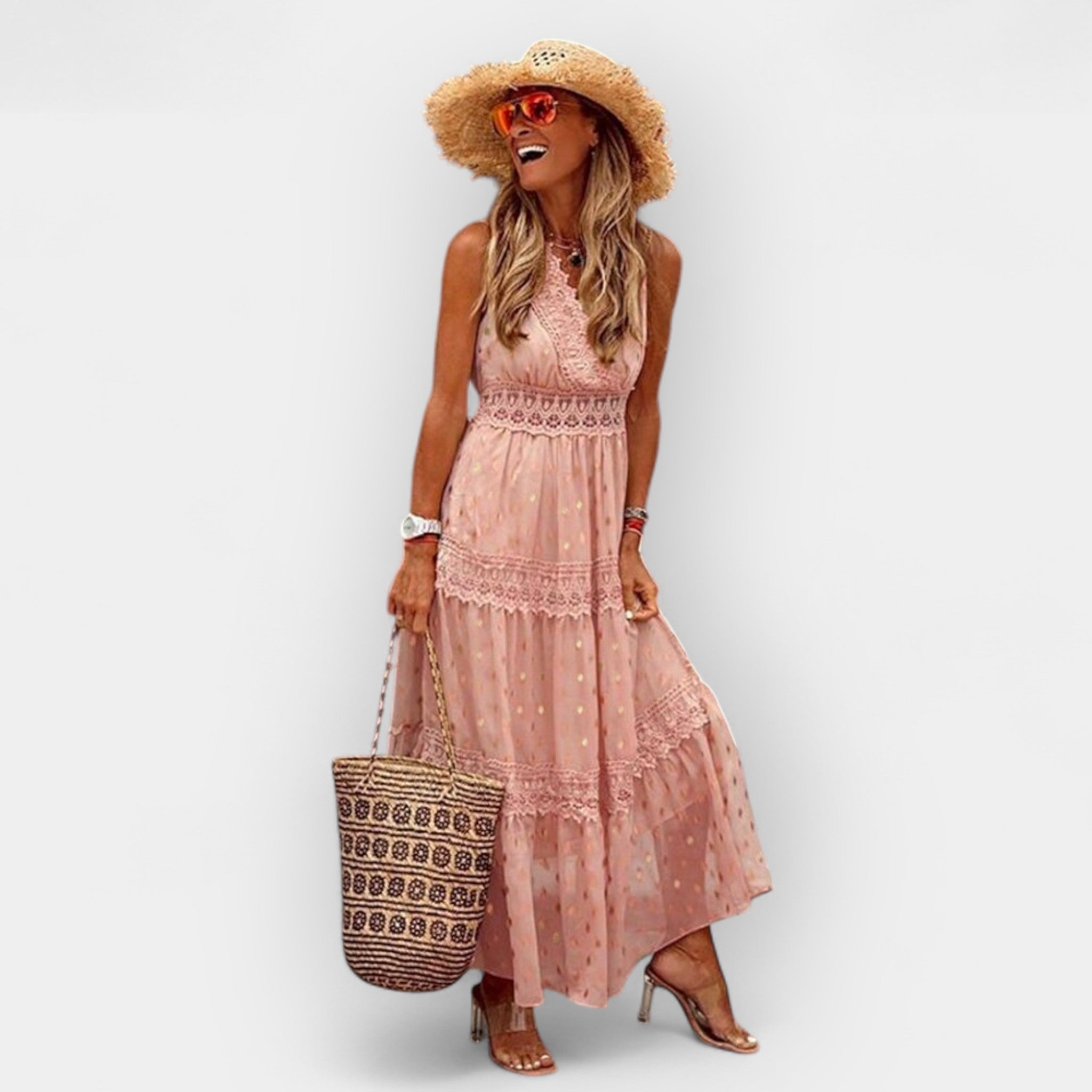 Vestido de Verão em Estilo Boho