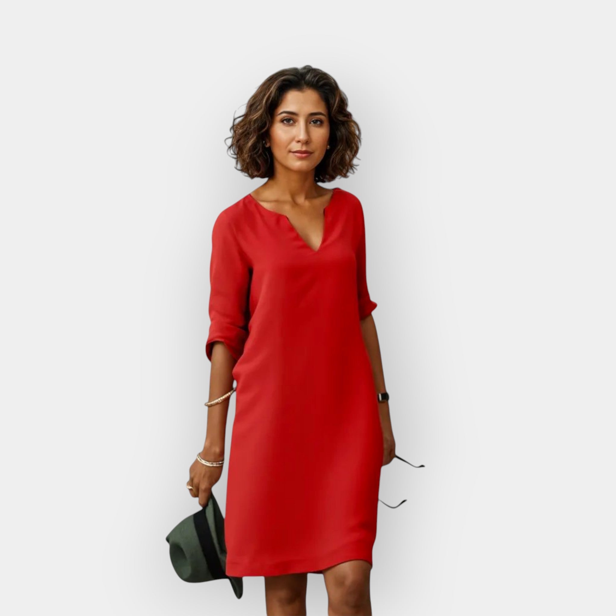 Vestido de Verão Brilhante