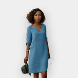 Vestido de Verão Brilhante