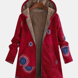 Sage | Casaco Sherpa com Padrão Tribal