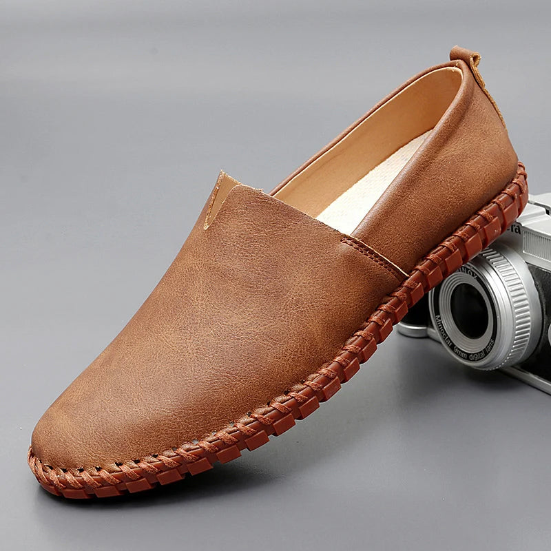 Loafers de Couro Santorini