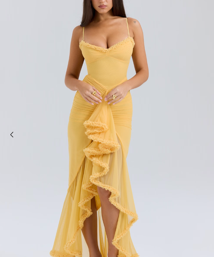 Elma | Vestido com Babados