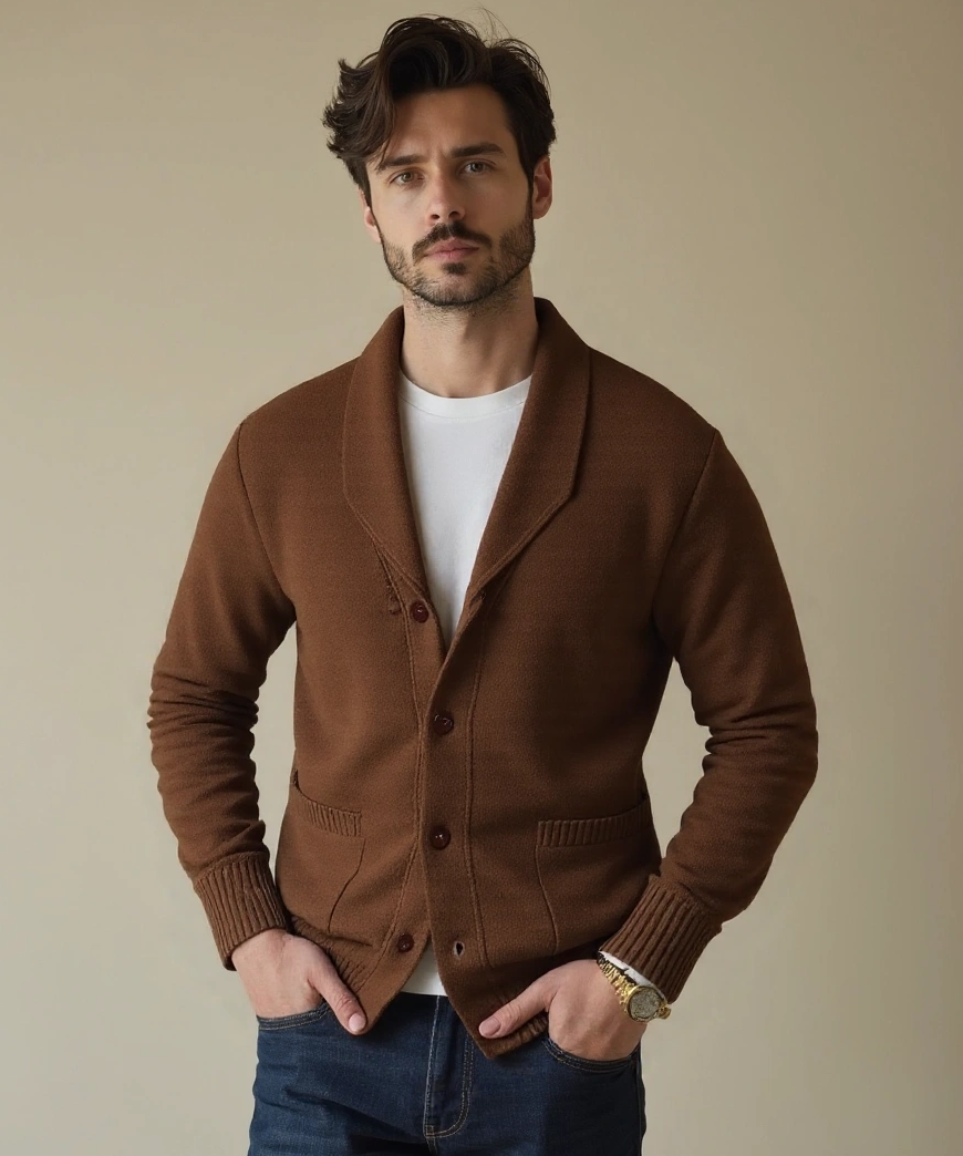 Sebastian™ | Cardigan Tricotado